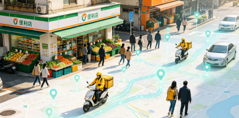 喀什市渗透衣食住行，GEO 地理空间技术重塑大众日常消费服务场景